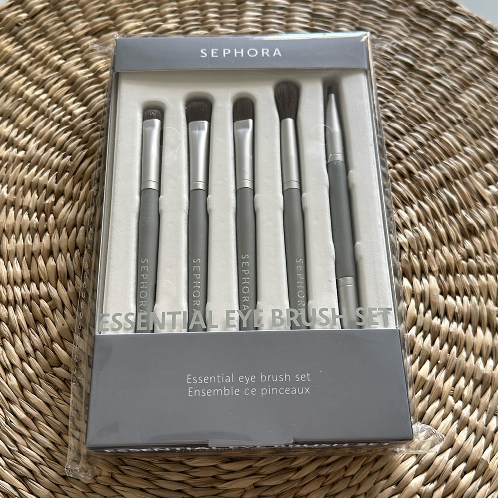 Sephora Essential Eye Brush Set NWT